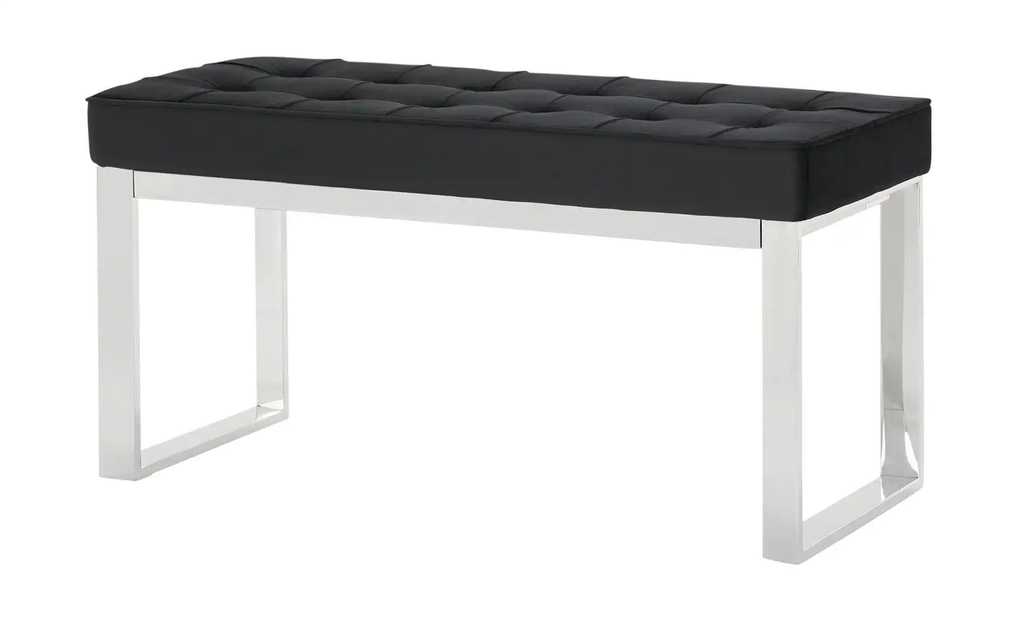 Edelstahl Sitzbank - Buntes Design