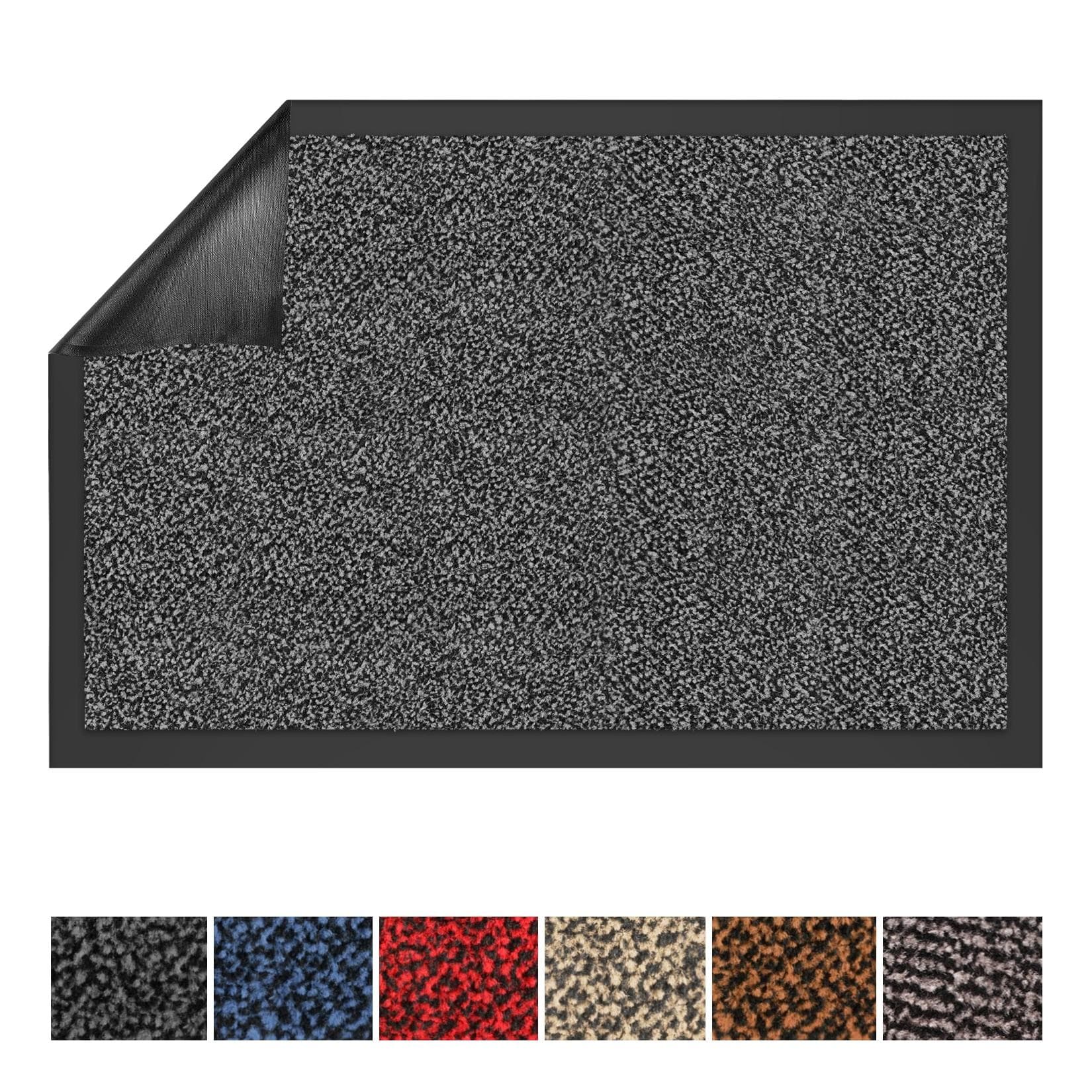 Floordirekt Schmutzfangmatte Sky Anthrazit Kunststoff