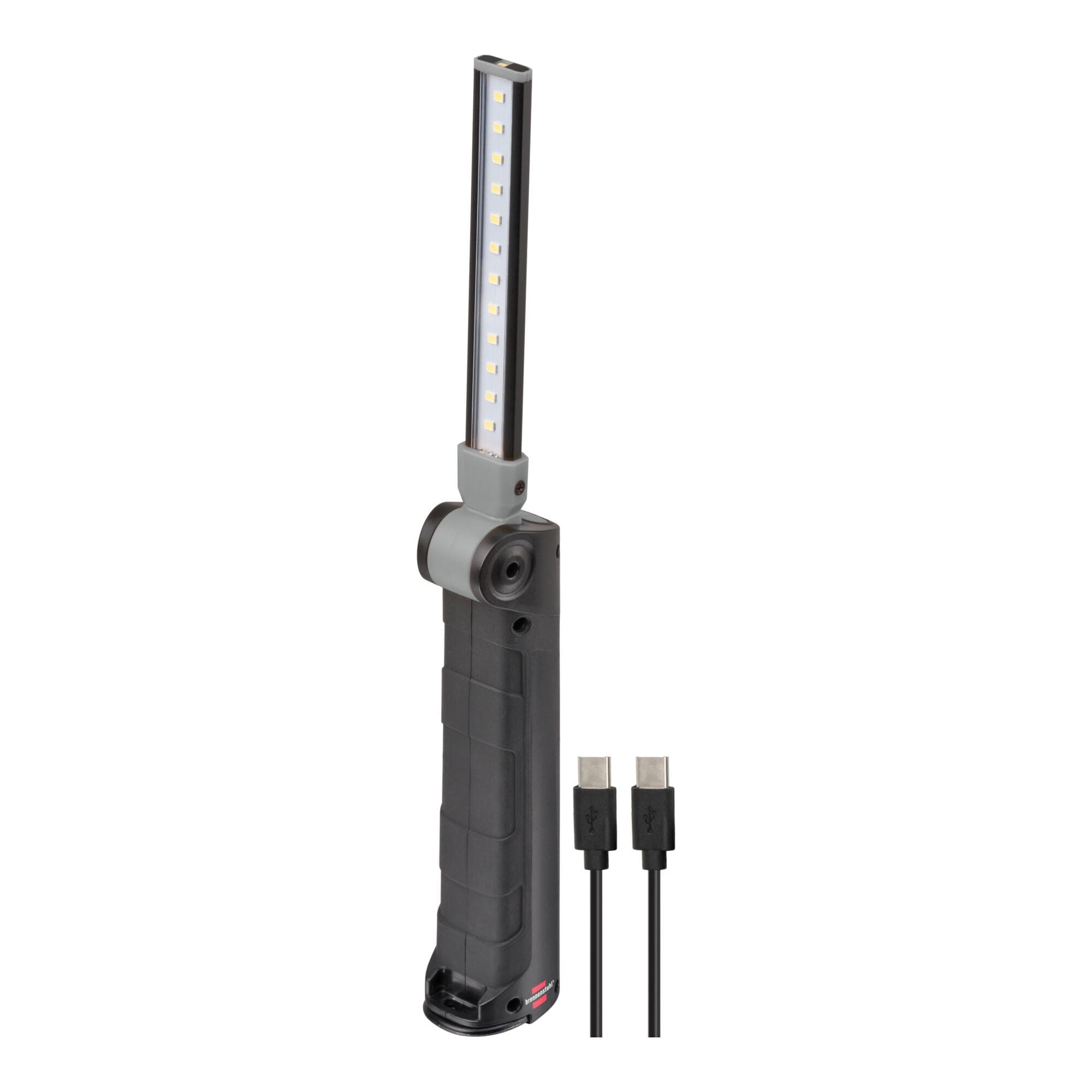 Brennenstuhl SANSA 401 A Akku LED Handleuchte mit Gummierung und Ladeanzeige