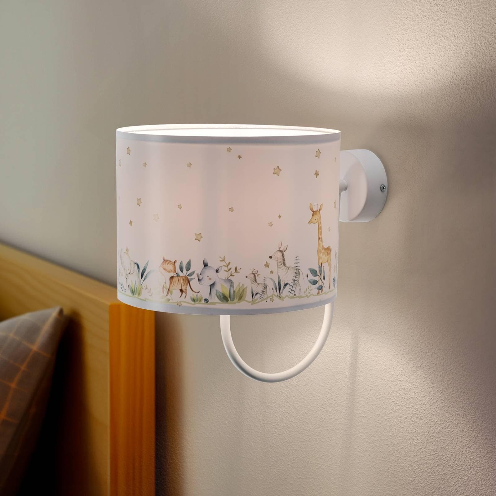 Kinderzimmer-Wandleuchte Max Weiß Bunt Maco Design