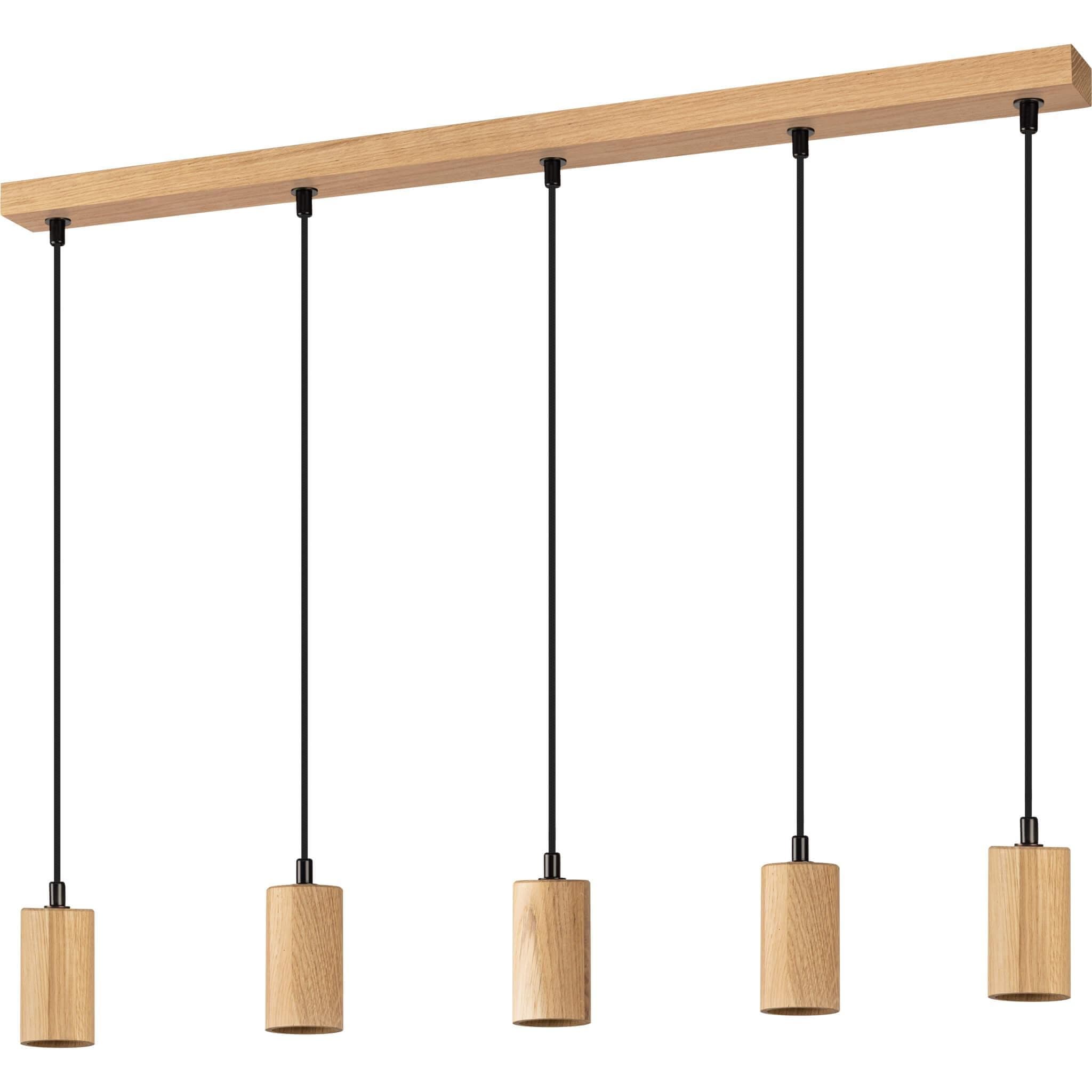 SEGULA Pendelleuchte FLOW 5 Eiche geölt Modernes Design