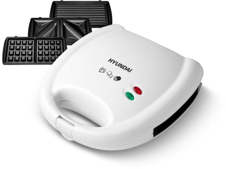 HYUNDAI 3-in-1-Sandwichmaker SM627 Weiß