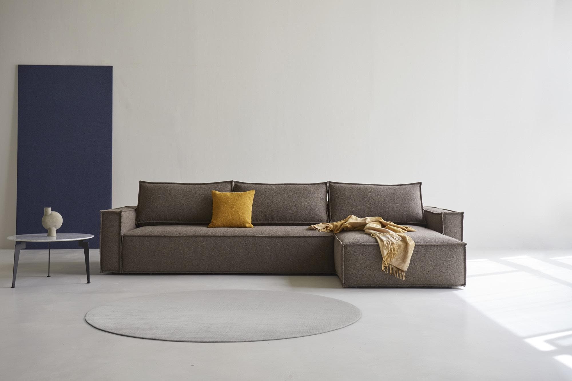 Ecksofa Newilla L-Form mit Bettfunktion und Bettkasten