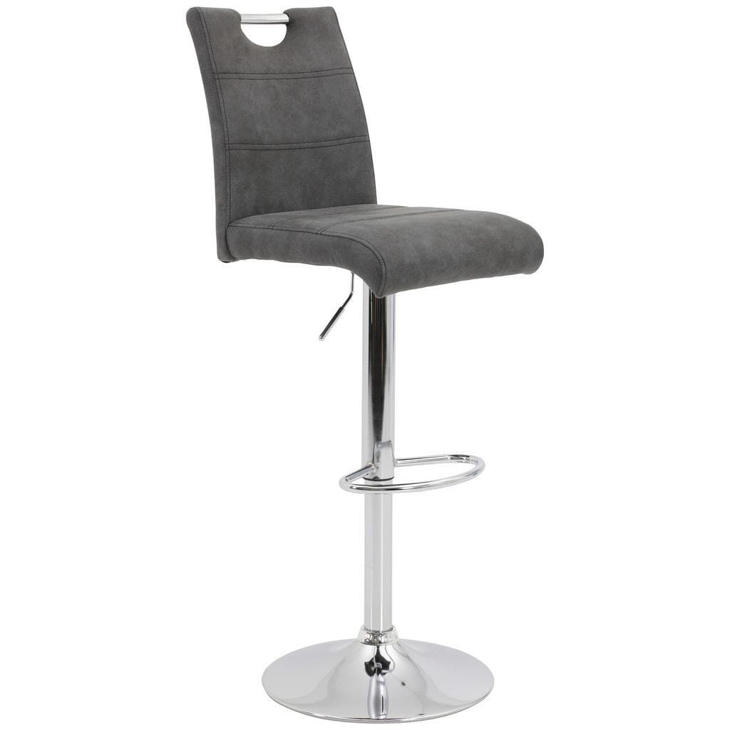 Carryhome Barhocker Anthrazit 360° drehbar