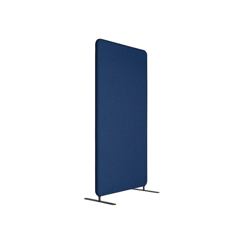 Kaiserkraft Akustik-Trennwand Softline Salsa Blau Textil