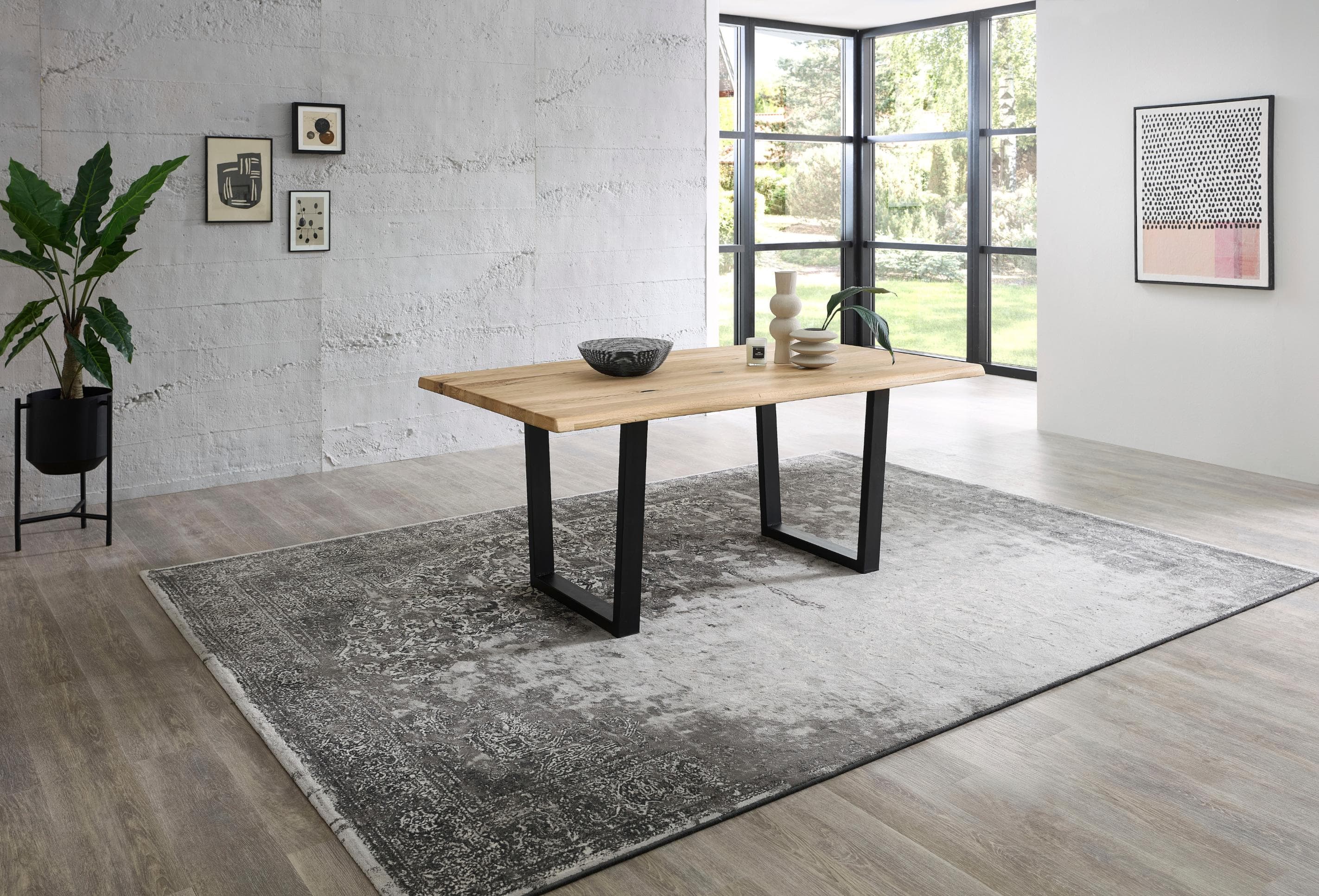 Esstisch STOLKOM Benny Massive Eiche