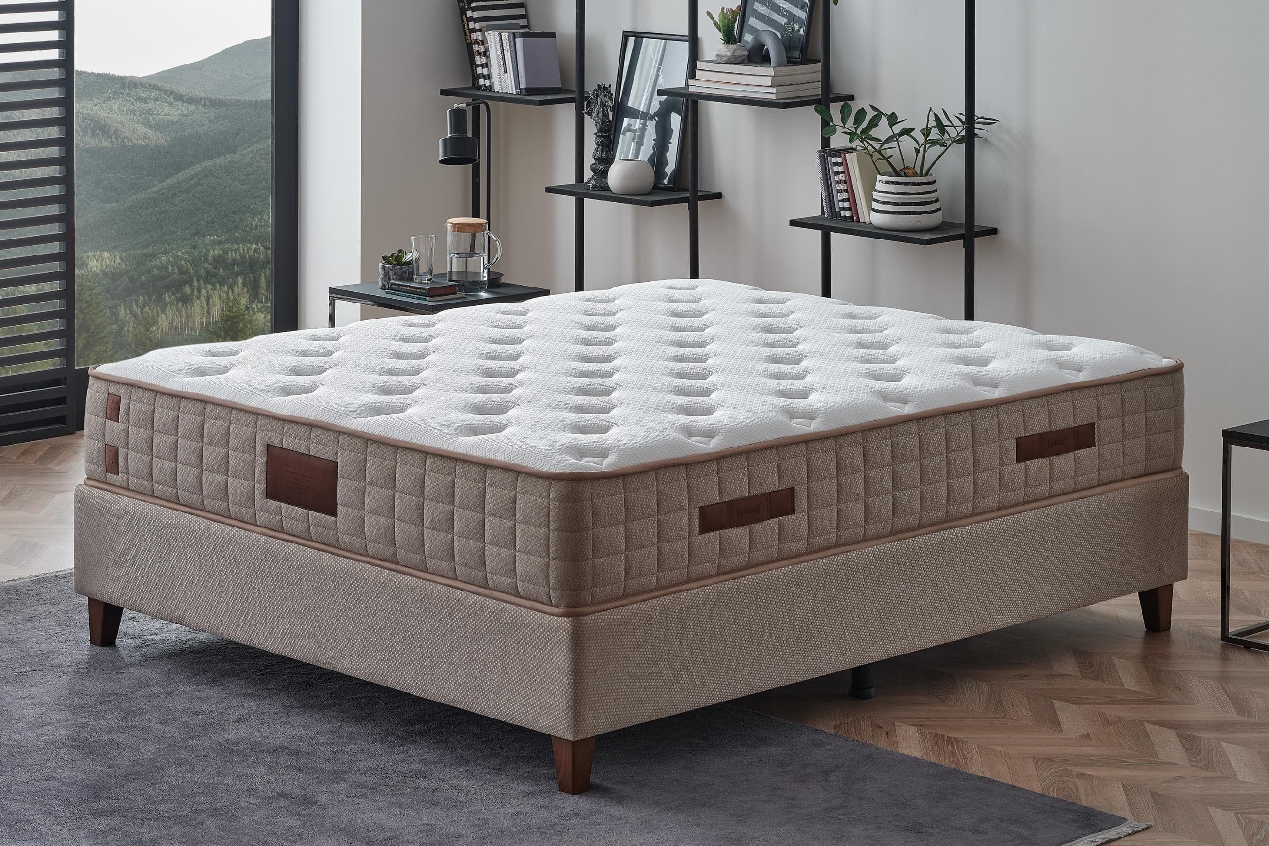 YATAS BEDDING Taschenfederkernmatratze Majestät First Class Cool&Wool