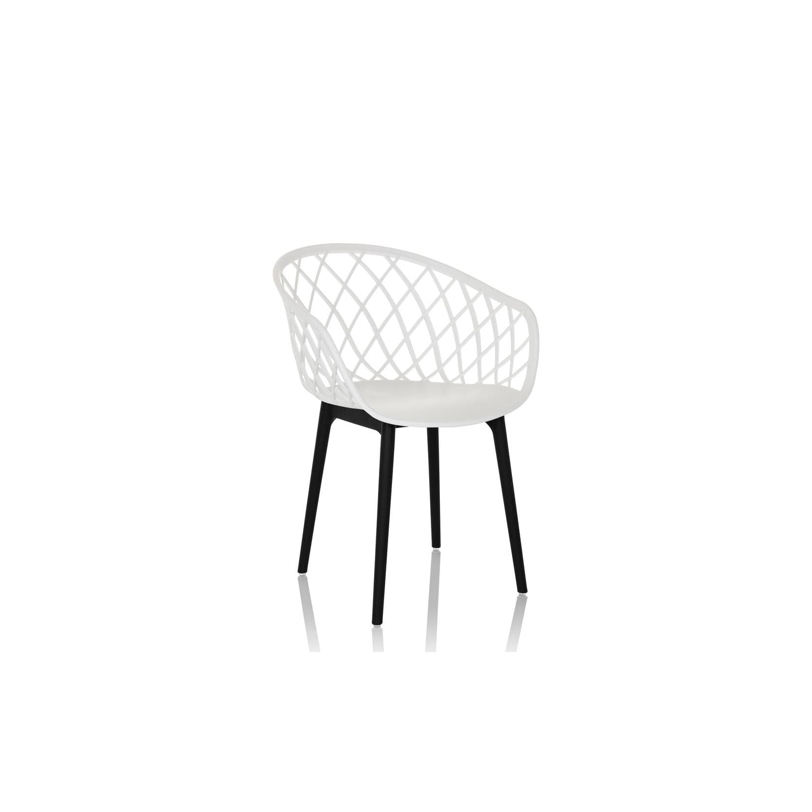 hjh OFFICE BEGIO Schalenstuhl Kunststoff ohne Armlehnen