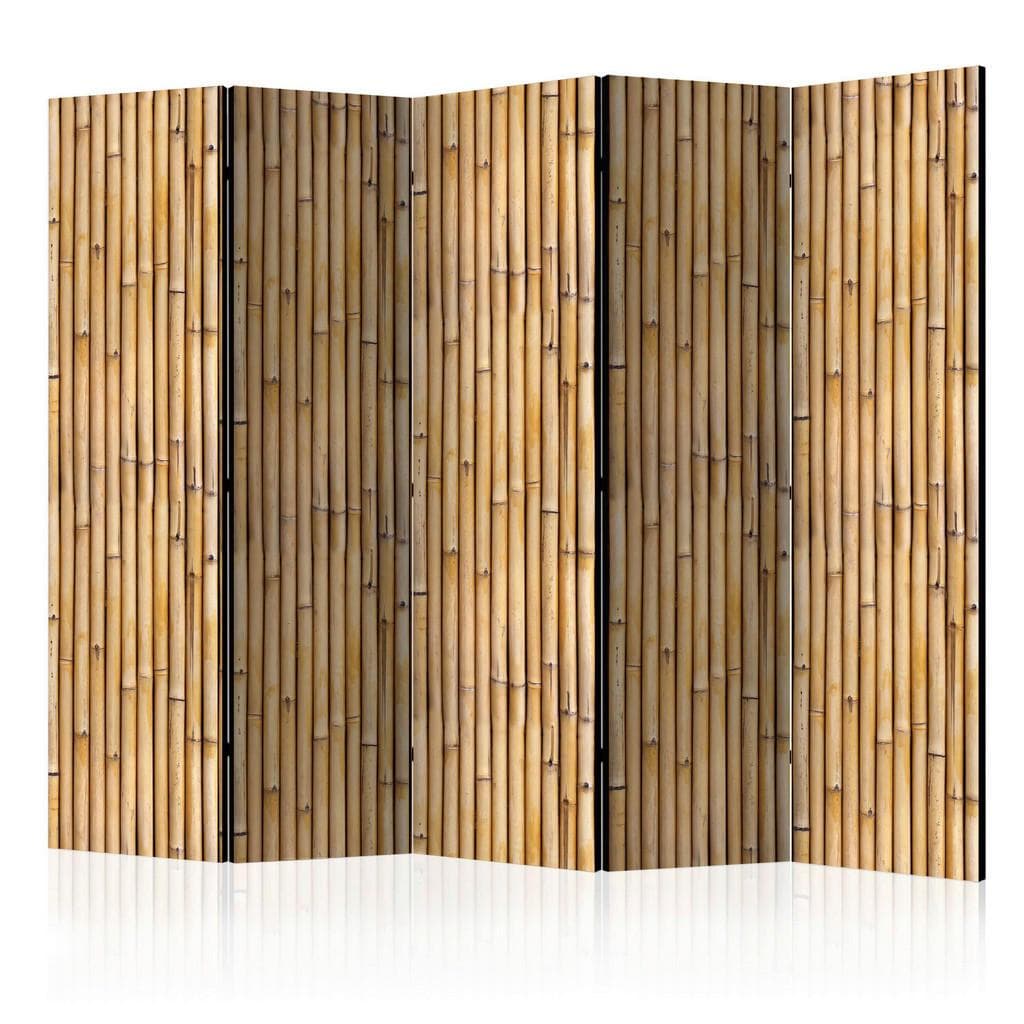 Artgeist Paravent Braun Beige Kiefer Massiv Holz 225x172x3 cm Motiv Wohnzimmer Raumteiler