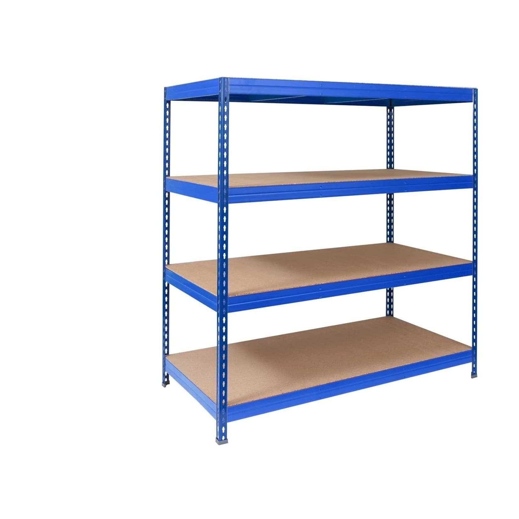 Mammut Weitspannregal Blau - Metallregal mit 1200 kg Traglast