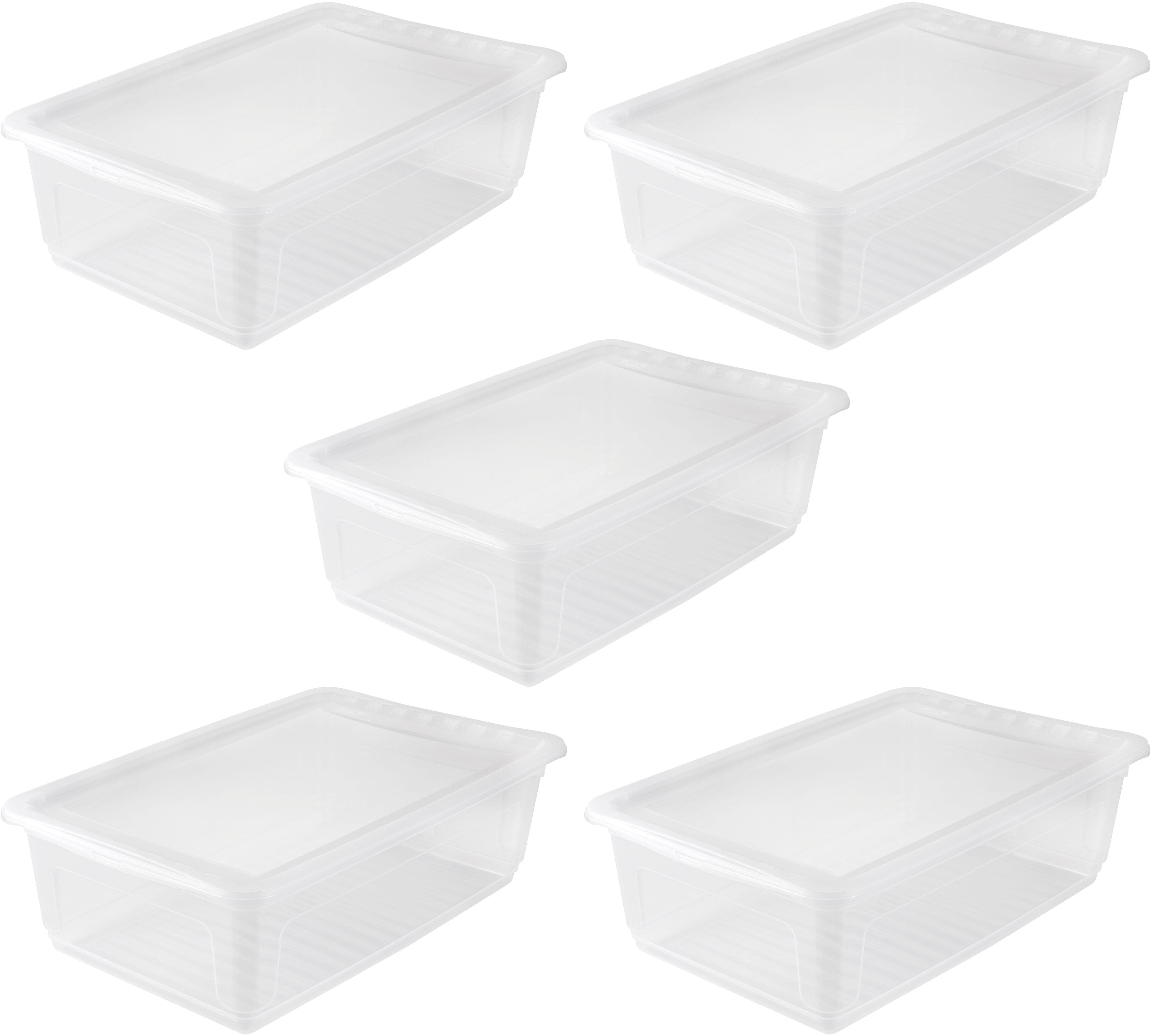 KEEEPER bea Aufbewahrungsbox 5er Set transparent mit Air Control