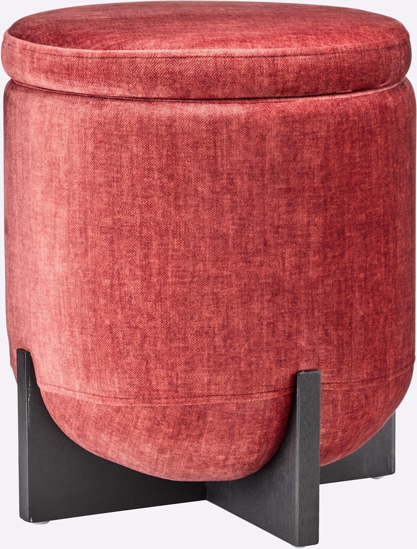 Hocker HEINE HOME Bordeaux