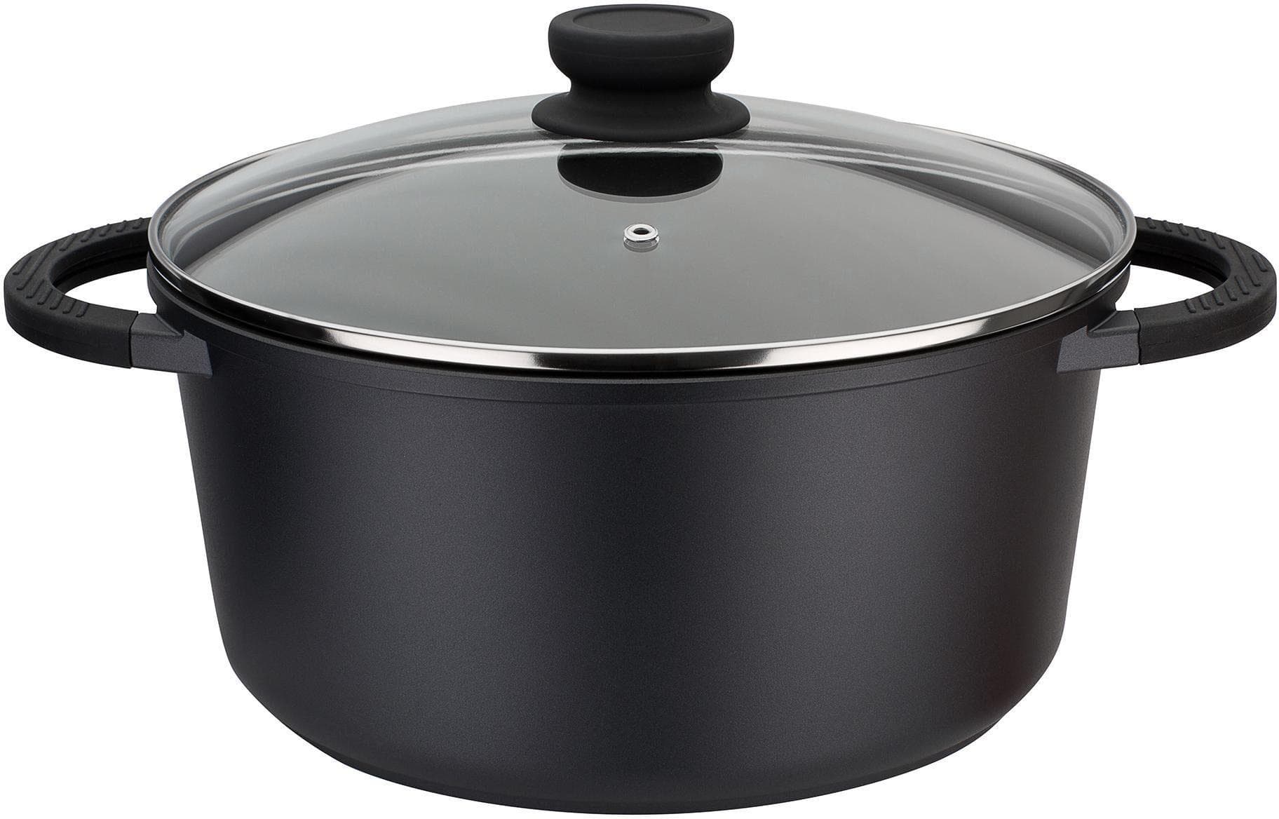 GSW Kochtopf SilcoGuss noir Schwarz Induktion