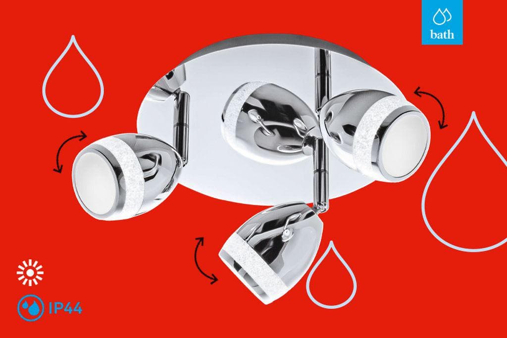 BRILONER LEUCHTEN LED Deckenspot RINGO Silber