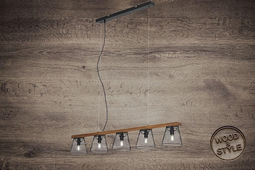BRILONER LEUCHTEN LED Pendelleuchte TAUNUS Schwarz