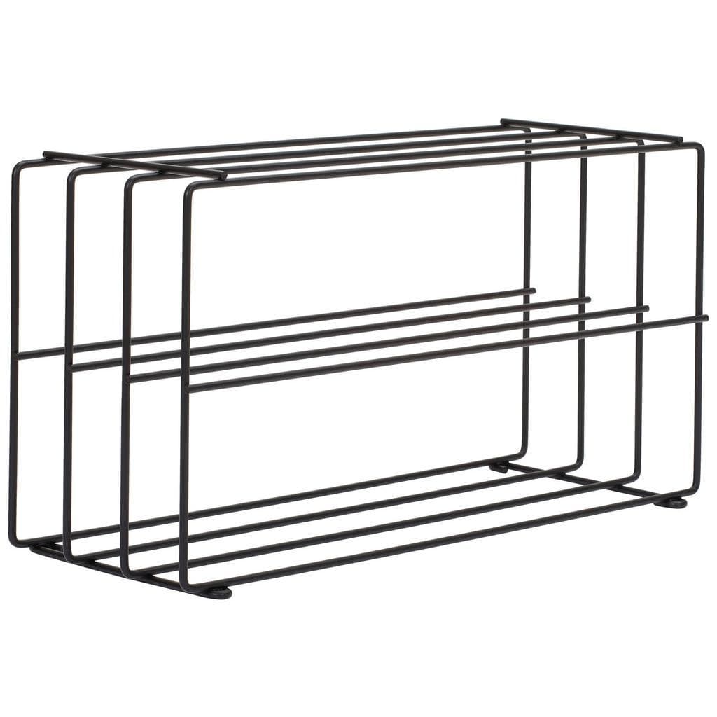 Mid.you Schuhregal Schwarz Metall Erweiterbar