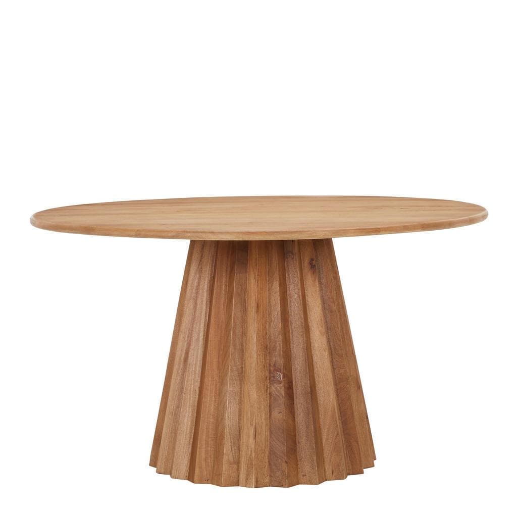 Livetastic Esstisch Mango-Holz Vollmassiv Rund