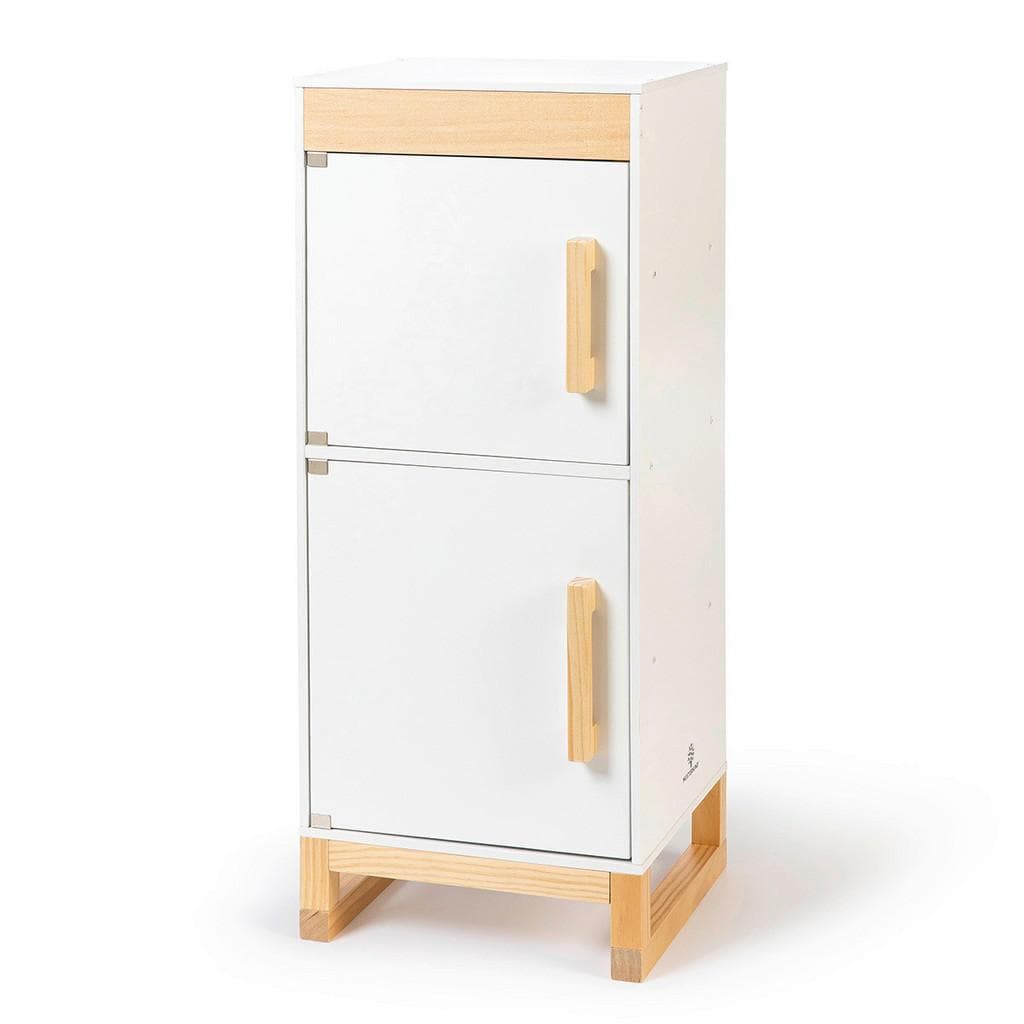 Musterkind Kühlschrank Ficus Weiß/Natur Skandinavisch