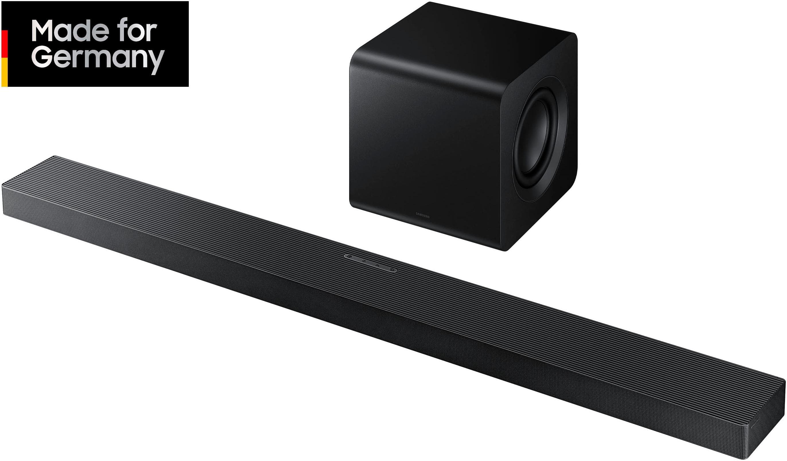 SAMSUNG Soundbar HW-QS710GF Q-Soundbar Schwarz 3.1.2-Kanal Sound System