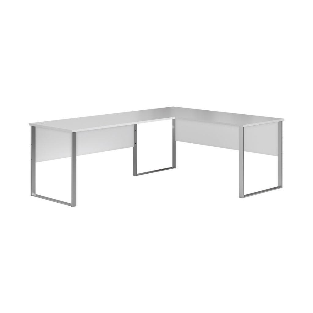 Eckschreibtisch Office Lux mit Kabeldurchlass - Rechts/Links montierbar