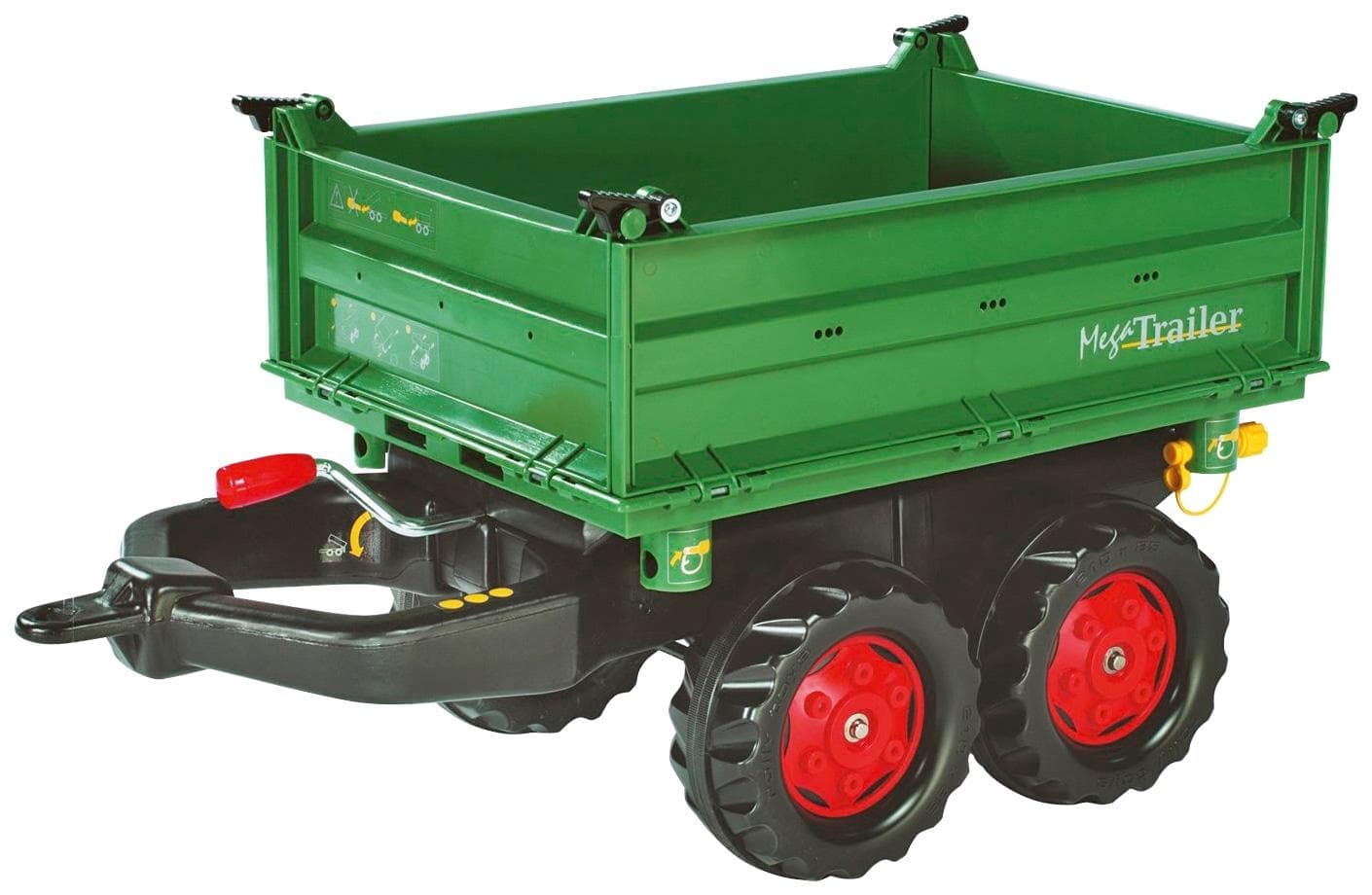 Rolly Toys Kinderfahrzeug-Anhänger Mega Trailer Grün