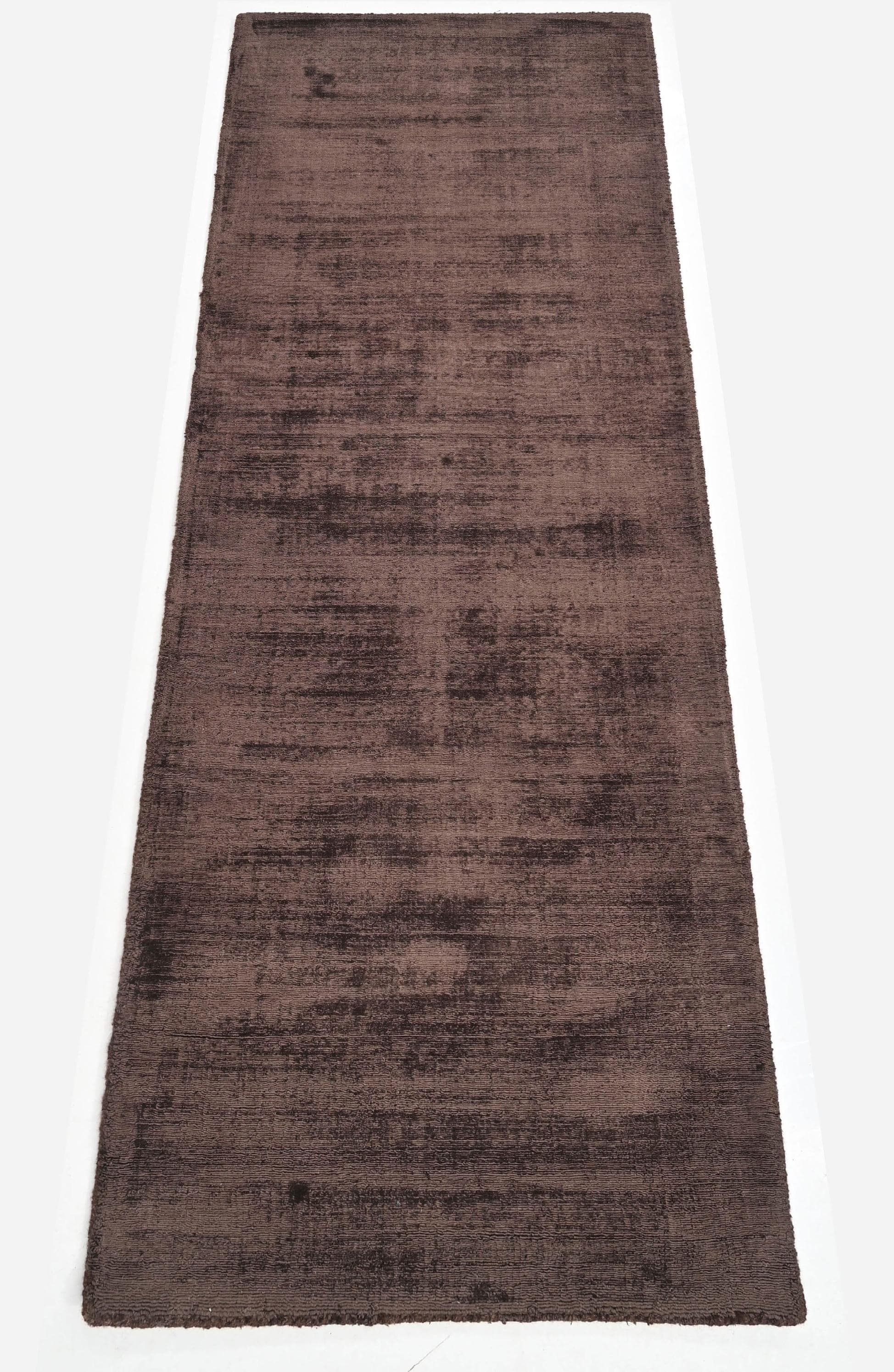 My Home Läufer Shirley Handgewebter Viskose-Teppich Farblich Changierend