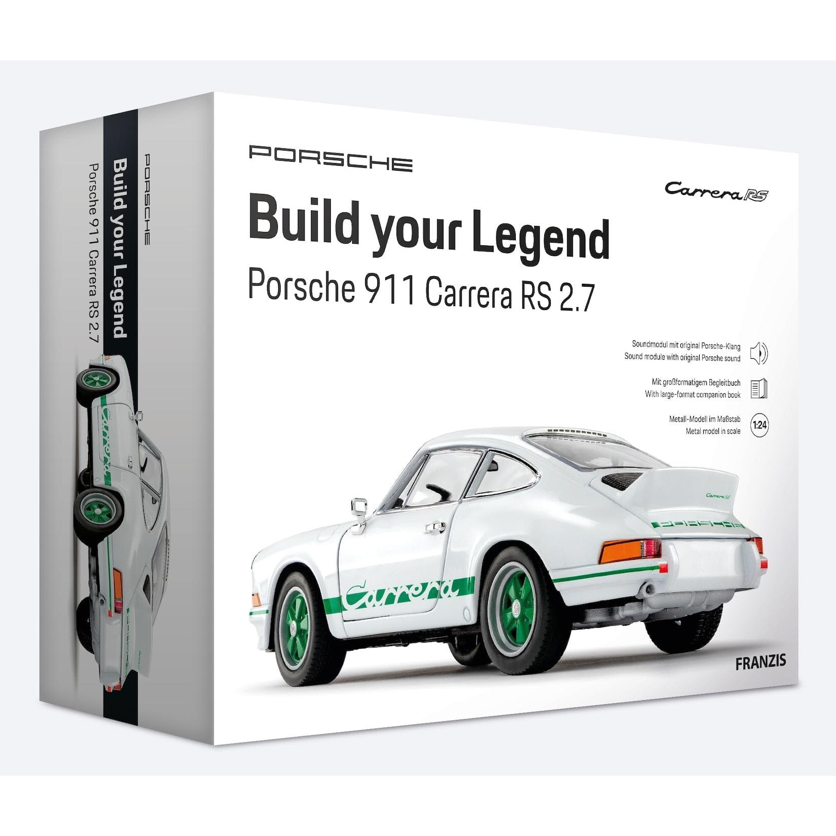 Franzis Porsche 911 Carrera RS 2.7 Modell