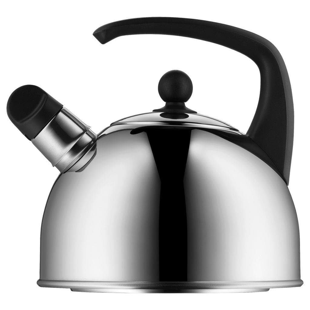 WMF Flötenkessel Edelstahl Silber