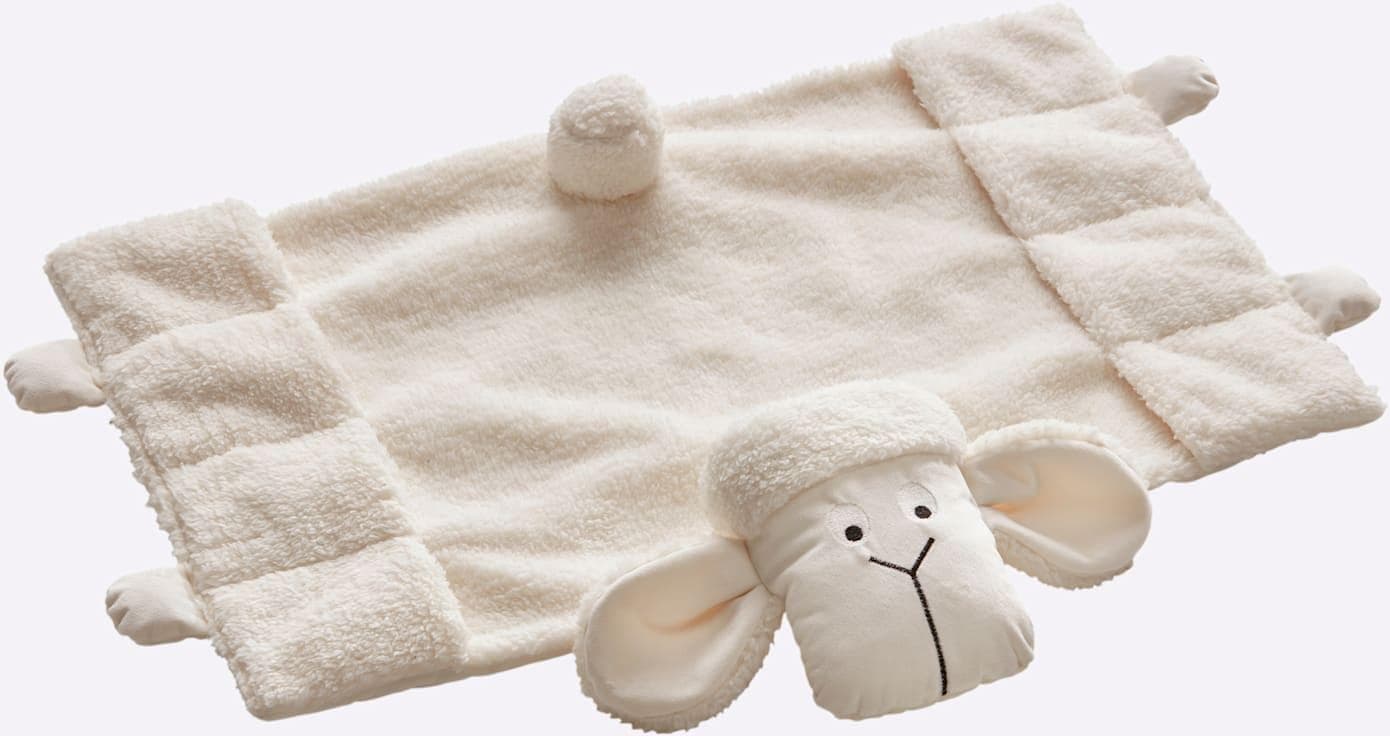 Aufbewahrungsbox HEINE HOME Creme Teddyfell-Optik