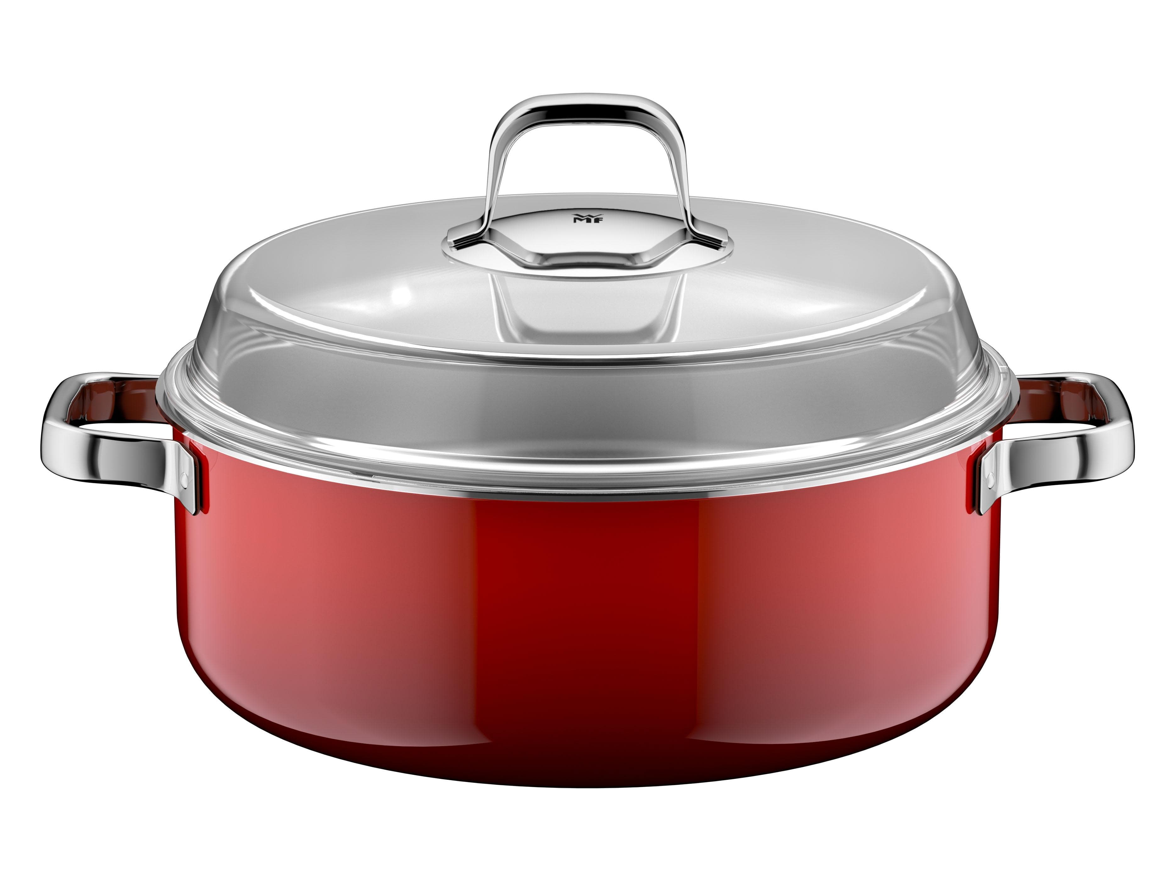 WMF Fusiontec Mineral Pro Schmortopf Rot 6 Liter