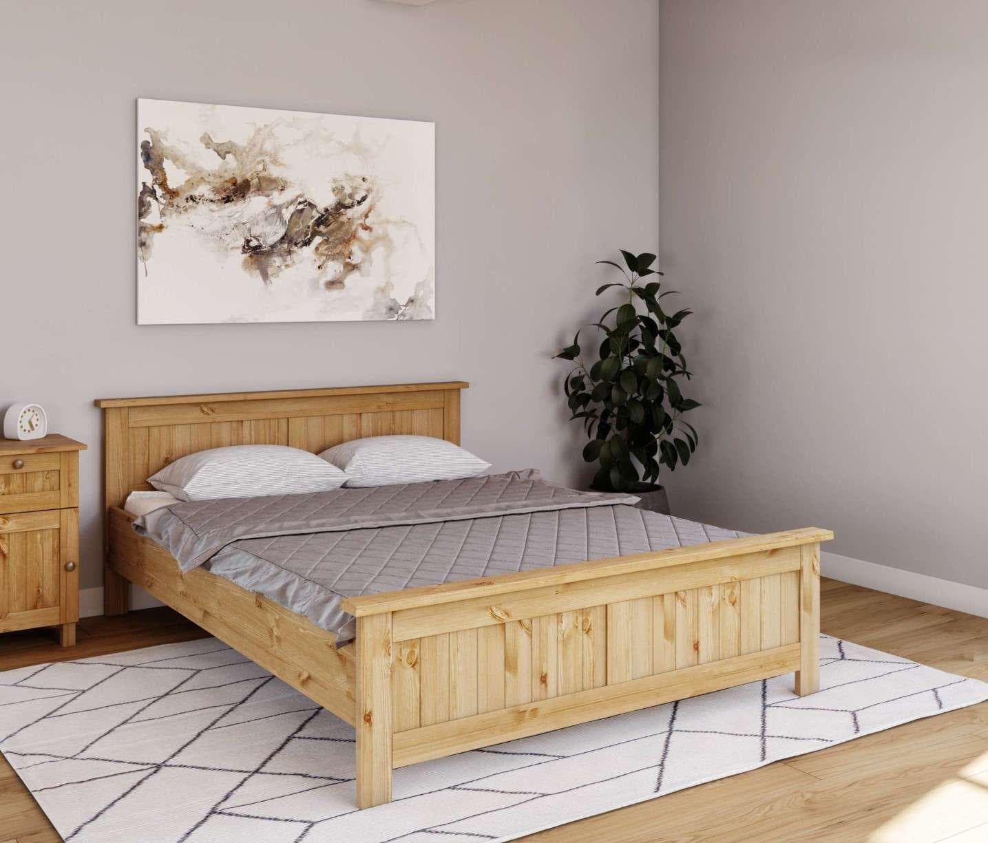 OTTO HOME Massivholzbett Juventus Natur Kiefer