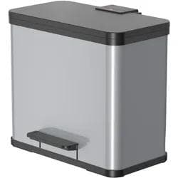 Hailo Öko trio Plus L Tret-Mülltrenner 3x9 ltr Silber