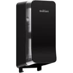 Satino by Wepa HYGINITY Doppelrollen-System-Toilettenpapier Spender JT3 Schwarz