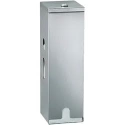 Bobrick B-27313 Classic Toilettenpapierrollenhalter für 3 Rollen Edelstahl matt gebürstet
