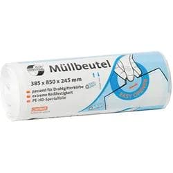 Deiss UNIVERSAL PLUS Abfallbeutel 60-80 Liter Weiß 10 my