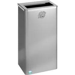 VAR Papierkorb B 31, 60-70 Liter Edelstahl