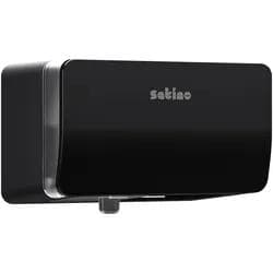 Satino by Wepa HYGINITY Doppelrollen-Toilettenpapierspender MT1 Schwarz