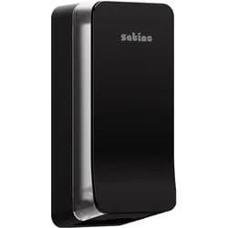 Satino by Wepa HYGINITY Einzelblatt-Toilettenpapierspender BT1 Schwarz