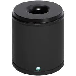 VAR Papierkorb Feuersicher 30 Liter Schwarz