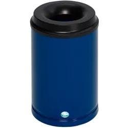 VAR Papierkorb Feuersicher 15 Liter Offen Blau