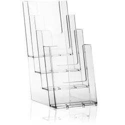 Tisch-Prospekthalter 4x DIN lang