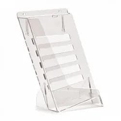 Tisch-Prospekthalter DIN lang plus