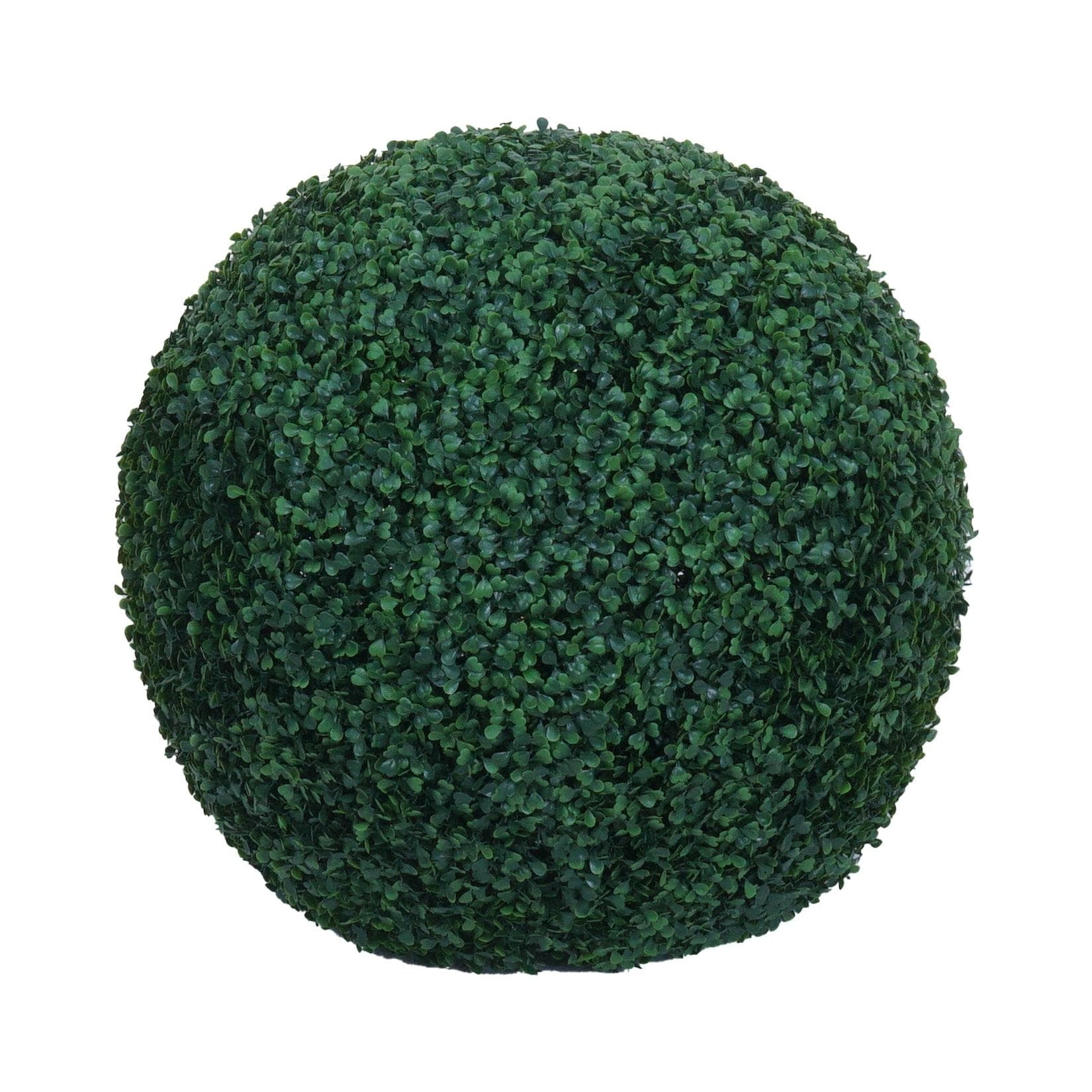 Künstlicher Busch MCW-O96 Buchskugel Dekopflanze Buchsbaumkugel Kunstpflanze Buxus Outdoor Polyethylen Ø 53cm