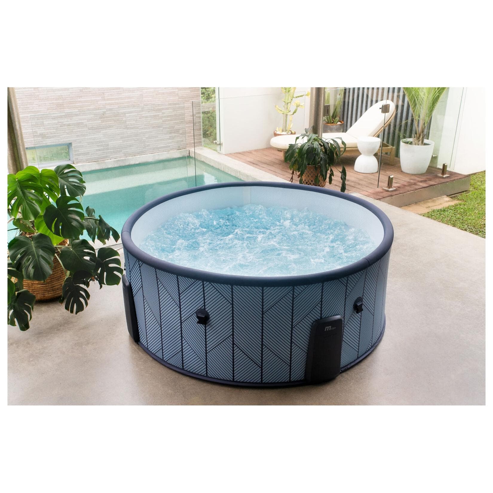 MSpa Verto TIDAL ECO 2026 Whirlpool inkl. App + Hydromassagedüsen & 138 Luftdüsen