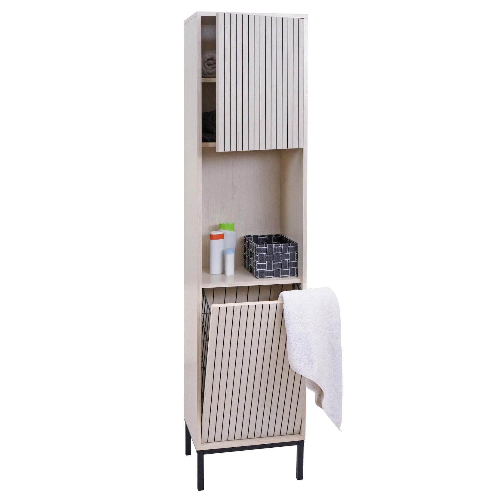 MCW Hochschrank MCW-O42-H Soft-Close Melamin-Oberfläche