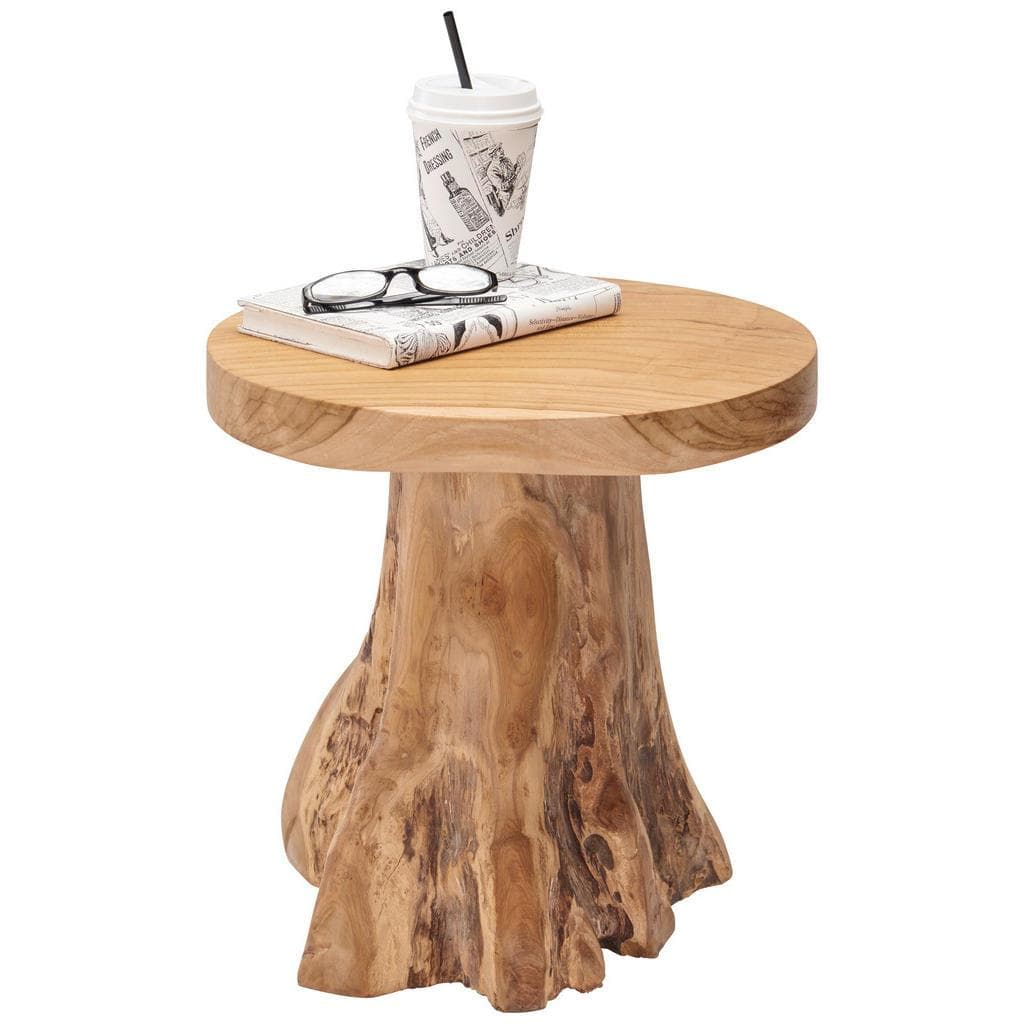 Landscape Beistelltisch Teakholz Massiv Freiform