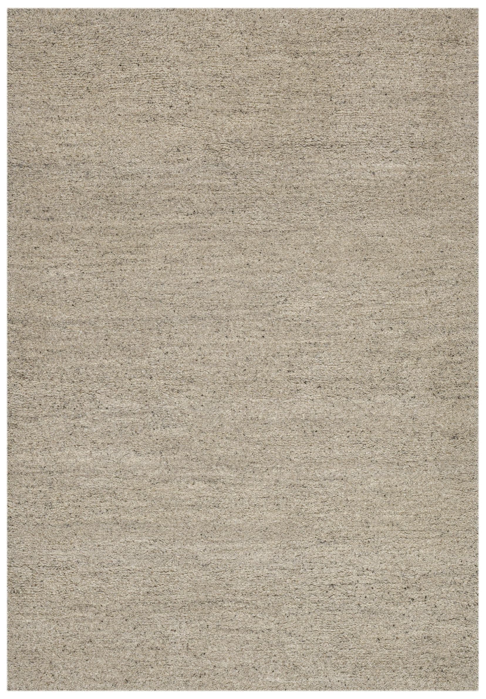 Theko Wollteppich Taza Royal 250x300 cm Beige/Grau