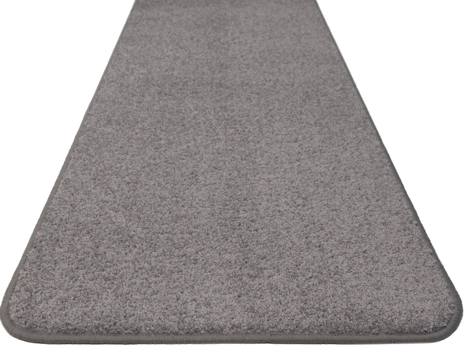Primaflor Teppich MUMBAI Grau Silbergrau Kurzflor Uni