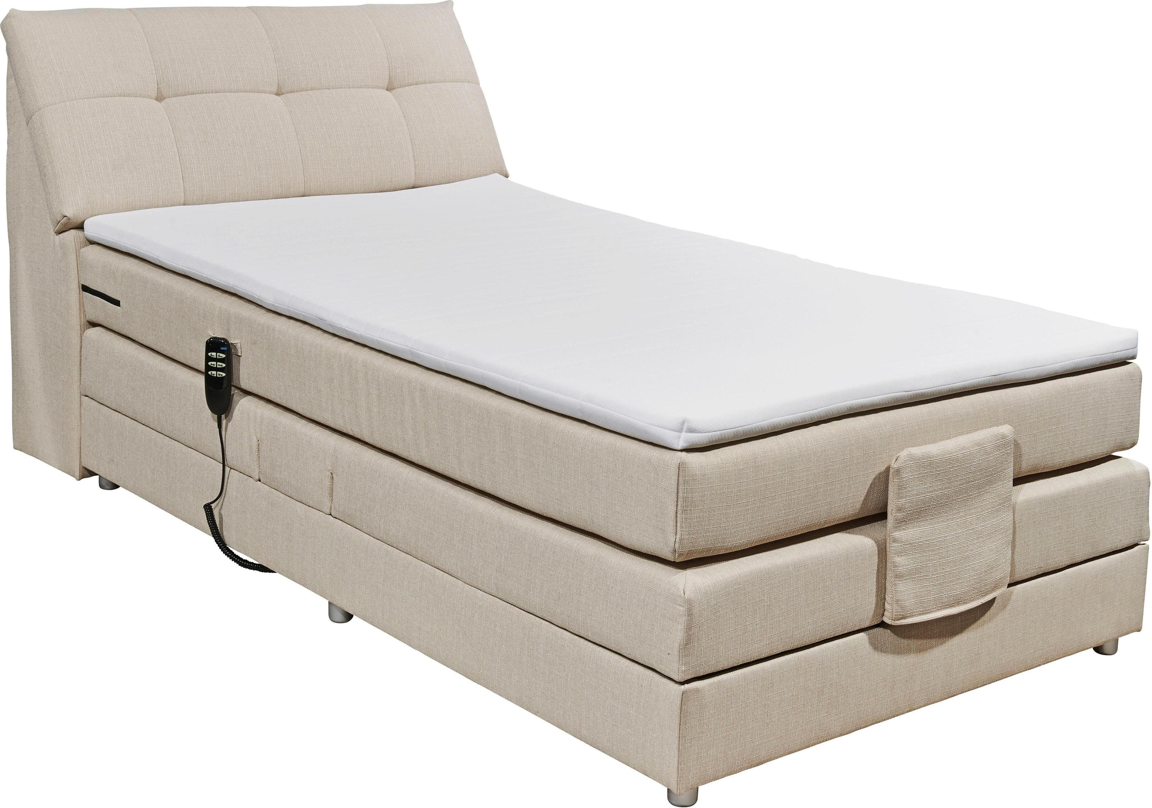 Boxspringbett Carpino mit Motor und Stauraum