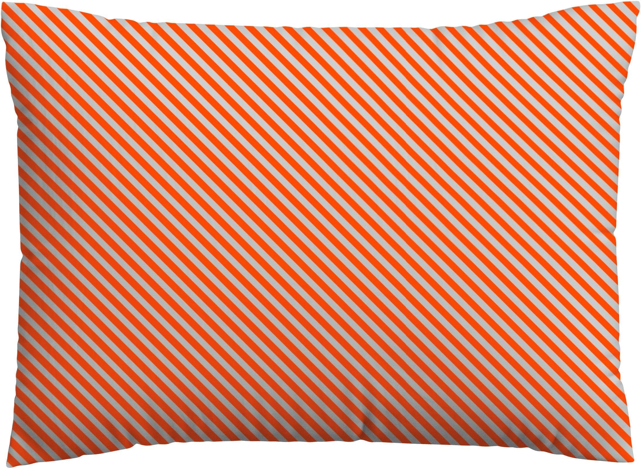 Schlafgut Kissenbezug Woven Satin Fade Grau Nachhaltig